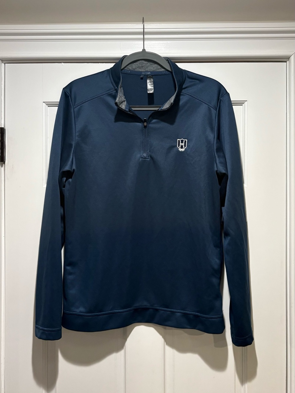 Adidas Golf Men's Small Navy Blue Quarter-Zip Pullover